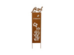 Treillage jardin fleuri 18x80cm