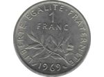 FRANCE 1 FRANC ROTY 1969 TTB+