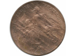 FRANCE 5 CENTIMES DUPUIS 1916 MADRID SUP