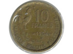 FRANCE 10 FRANCS GUIRAUD 1954 B TTB