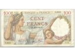 FRANCE 100 FRANCS SULLY SERIE N.6683 25-1-1940 TTB