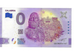 ITALIE 2021-3 CALABRIA VERSION ANNIVERSAIRE BILLET SOUVENIR 0 EURO
