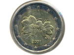 FINLANDE 2001 2 EURO SUP