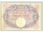 FRANCE 50 FRANCS BLEU ET ROSE15 02 1919 SERIE F.8268 TB+