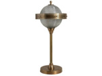 Lampe à Poser en Laiton Uranus Doré 31x69cm