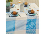 Nappe enduite sur mesure MILLE OCÉAN ÉCUME Garnier-Thiebaut