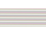 Foulard rayé multicolore