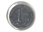 B.C.E.A.O 1 FRANC 1984 SUP-