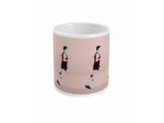 Tasse ou mug running "Un homme qui cout" - Personnalisable