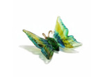 Figurine Miniature Papillon Emeraude Verre 4x4x6cm