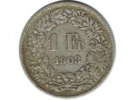 SUISSE 1 FRANC 1903 B TB+ N1