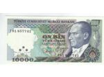 TURQUIE 10000 LIRA  SERIE I 1970 1989 NEUF