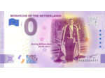 PAYS BAS 2020-9 MONARCHS OF THE NETHERLANDS ANNIVERSAIRE BILLET SOUVENIR 0 EURO