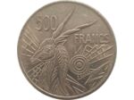 BANQUE DES ETATS DE L'AFRIQUE CENTRALE B.E.A.C 500 FRANCS 1976 A (TCHAD) TTB+