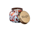 Bougie couvercle Magic Verre 9x12cm