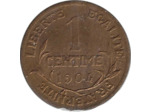 FRANCE 1 CENTIME DUPUIS 1904 SUP/NC
