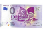 TURQUIE 2019-1 ERZURUM 23 TEMMUZ1919 BILLET SOUVENIR 0 EURO TOURISTIQUE NEUF