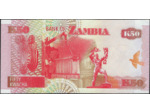 ZAMBIE 50 KWACHA 1992 SERIE BC NEUF W37a