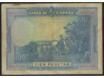 ESPAGNE 100 PESETAS 15-08-1928 SERIE A 295 TB+
