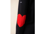Pull Vaujany à coudière coeur