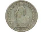 SUISSE 1 FRANC 1887 B TB N2