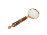 Loupe Henry bois cuivre 3x8x23cm