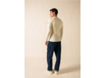 Pull marin uni Rochefort 100% laine Mérinos SAINT JAMES