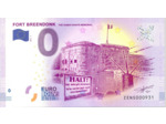 BELGIQUE 2017-1  FORT BREENDONK BILLET SOUVENIR 0 EURO TOURISTIQUE NEUF