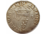 HENRI III (1574-1589) QUART ECU 1579 F (Angers) 9.70gr TB