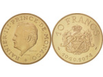 MONACO 10 FRANCS RAINIER III 1974 ESSAI FDC