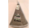 Torchon Cloches " Loches " gris - 65 cm