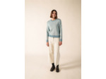 Pull marin Cancale Cancale Chiné 100% laine SAINT JAMES