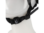 Casque urbain gris brillant - clignotants