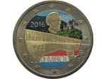 LUXEMBOURG 2016 2 EURO COLORISEE PONT GRANDE DUCHESSE SUP