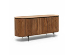 Buffet arrondi Ainigma Bois de Manguier 77x48x170cm