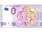 ESPAGNE 2020-1 EN EL PORTAL DE BELEN VERSION ANNIVERSAIRE BILLET SOUVENIR 0 EURO