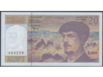 FRANCE 20 FRANCS DEBUSSY 1997 SERIE Z.050 NEUF