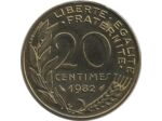 FRANCE 20 CENTIMES LAGRIFFOUL 1982 FDC
