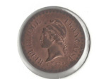 FRANCE 1 CENTIME DUPRE 1851 A Accent SUP (G84)