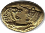 COLLECTION BP I LE TRESOR DES DES MONNAIES ANTIQUES CRESUS STATERE TTB
