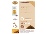 Café Grains Brésil 100% Arabica 500G
