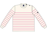 Pull marin rayé enfant Moussaillon