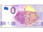 ITALIE 2020-1 CIVITA DI BAGNOREGIO ANNIVERSAIRE BILLET SOUVENIR 0 EURO NEUF