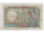 FRANCE 50 FRANCS JACQUES COEUR 13-6-1940 U.3 TB+