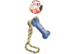 Jouet pour chien, Os + corde - 39cm