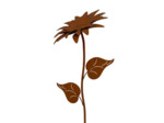 Tuteur jardin fleur 37x37x138cm