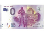 ALLEMAGNE 2017-3  SCHLOSS BURG  BILLET SOUVENIR 0 EURO TOURISTIQUE  NEUF