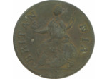 GRANDE BRETAGNE 1/2 PENNY GEORGES III 1775 TB+