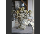 Paire de bouquets Iris 28x47cm