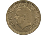 MONACO 1 FRANC ND (1943) CUPRO-ALUMINIUM SUP